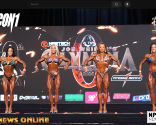 2024 IFBB Pro League Fitness Olympia Prejudging Comparisons 4K Video